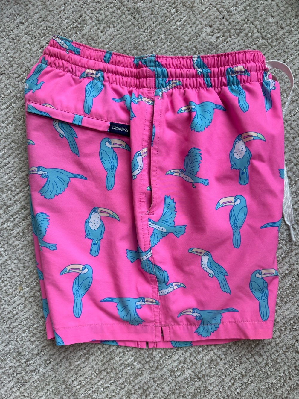 chubbies XS 5.5 inch inseam Men’s swim trunks | The Toucan Do Its